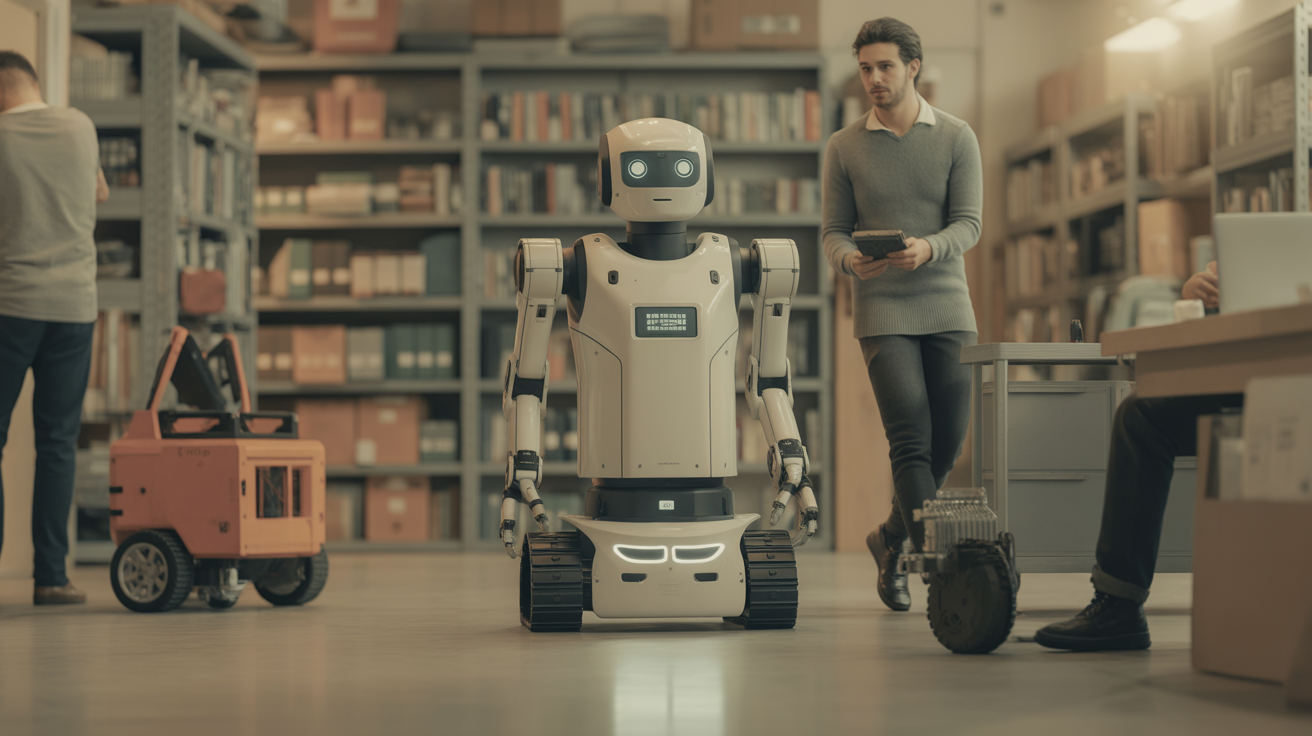 Applications metier robotique francaise industrie logistique