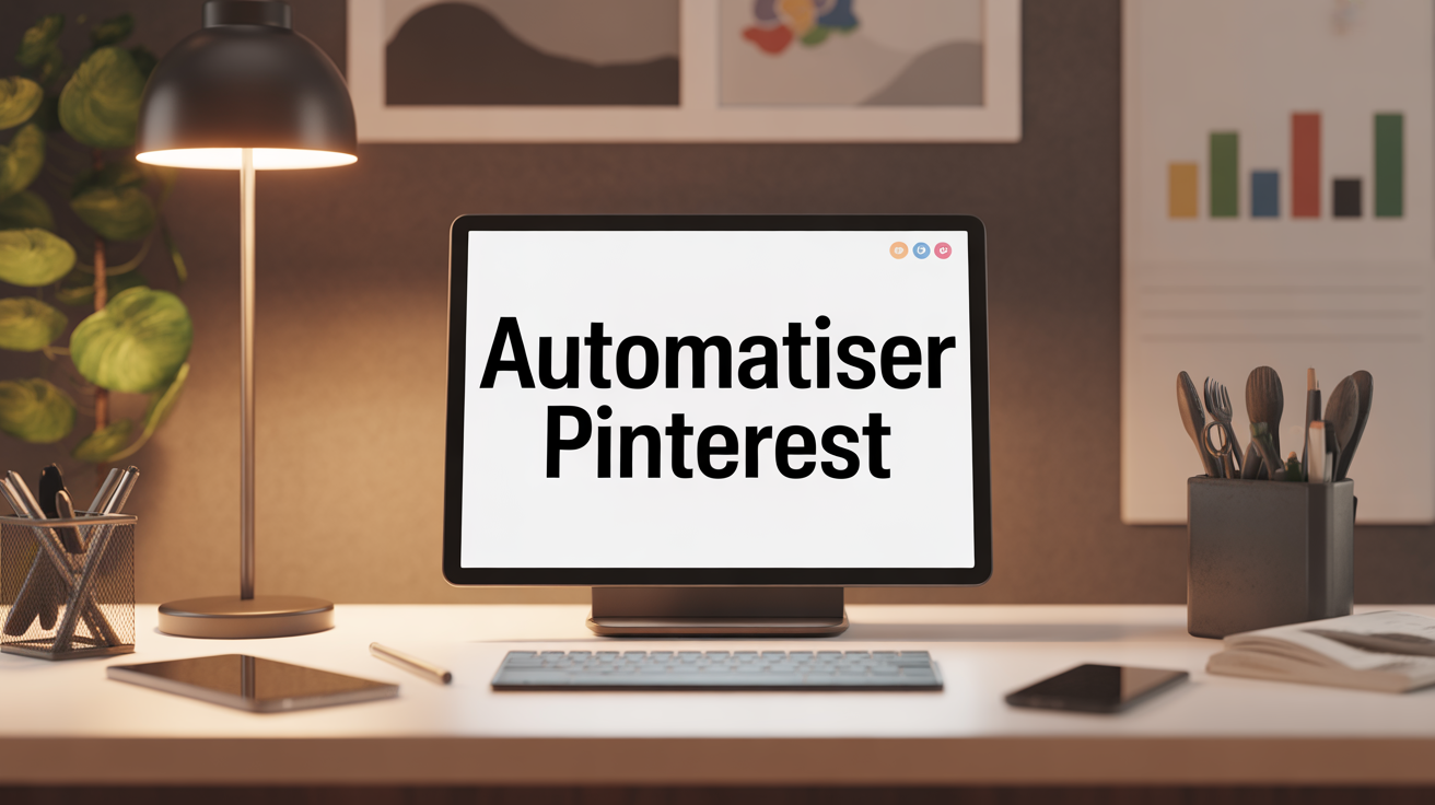 Automatiser Pinterest avec graphiques epingles et elements d'automatisation