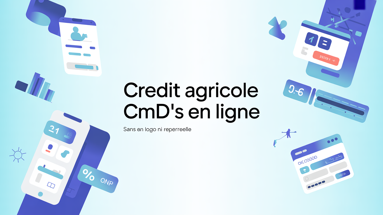 Interface Credit Agricole CMDS en ligne securisee