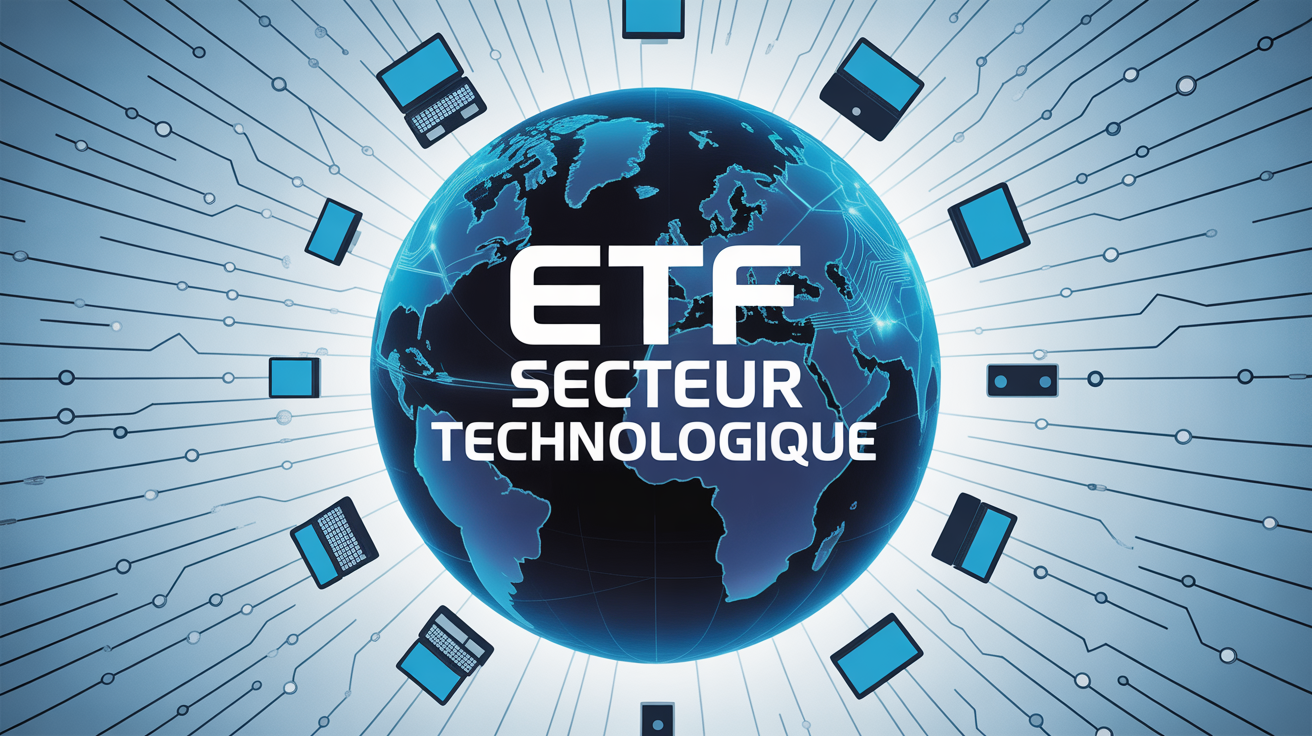 Globe circuits ETF secteur technologique Amundi MSCI World Information Technology