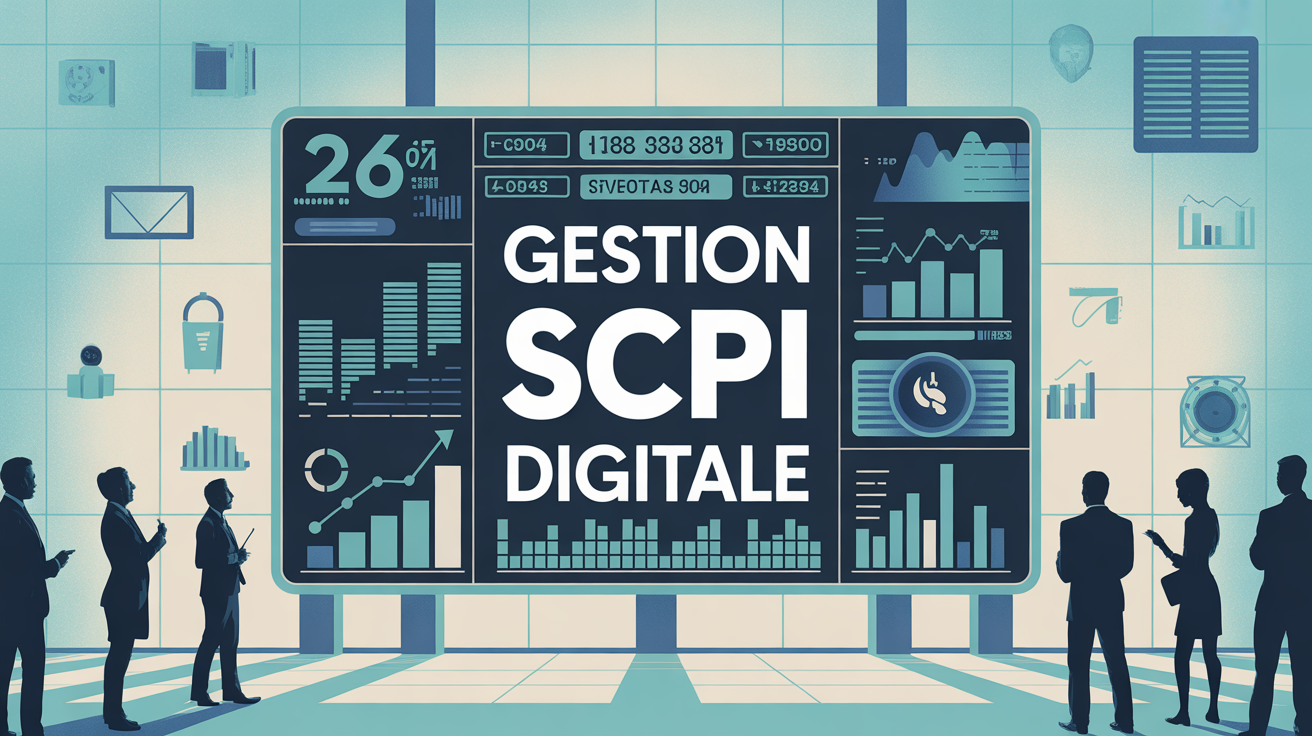 Tableau bord digital SCPI La Française vue graphique