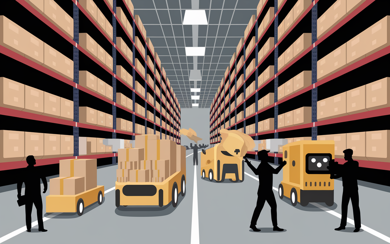 hub logistique harnes e commerce grande vitesse