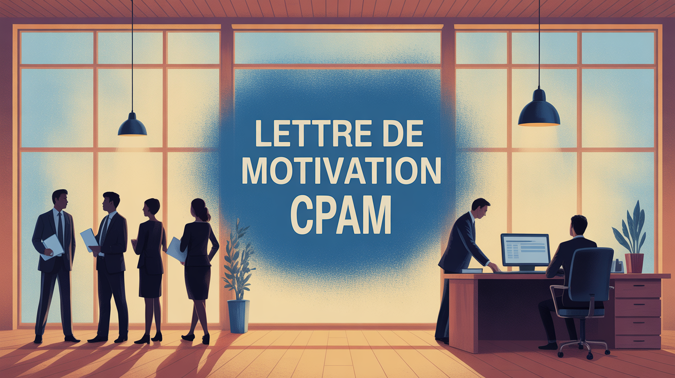 Lettre de motivation CPAM bureau administration candidats