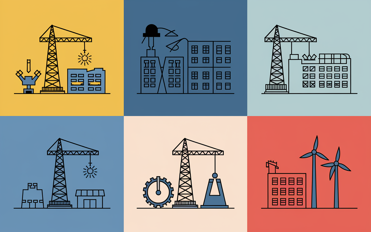 Métiers multi-sectoriel Emirates Trading Agency illustration