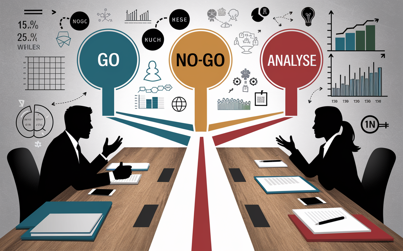 chemins analyse go nogo tableau decision