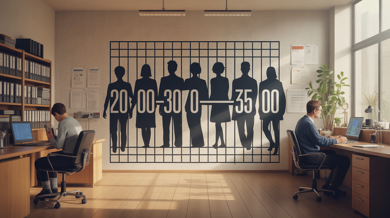 graphique salaire neurobiologiste debut carriere