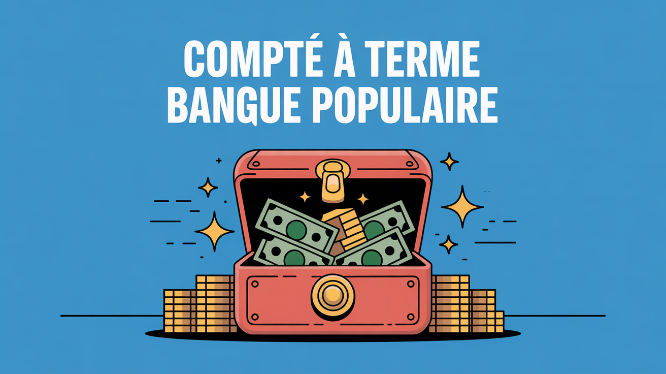 Coffre-fort rempli de billets Compte a terme Banque Populaire