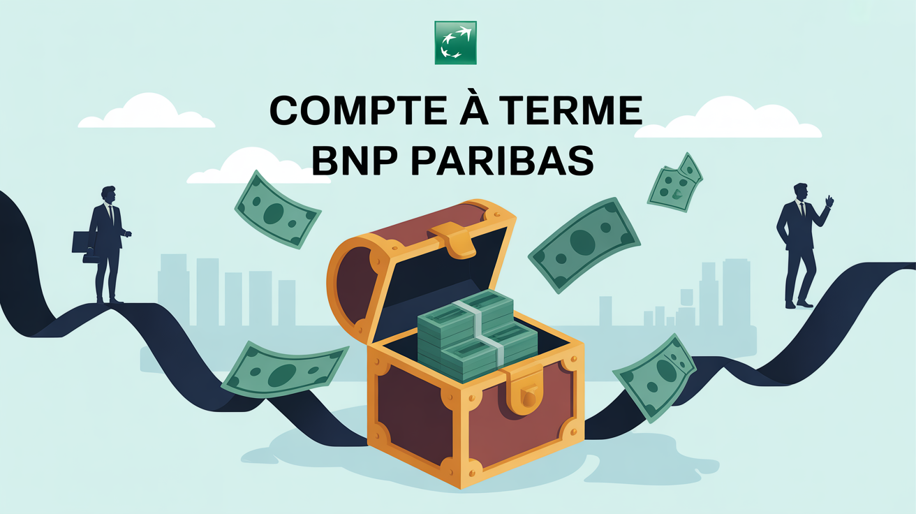 Coffre fort ouvert Compte à terme BNP Paribas sécurité