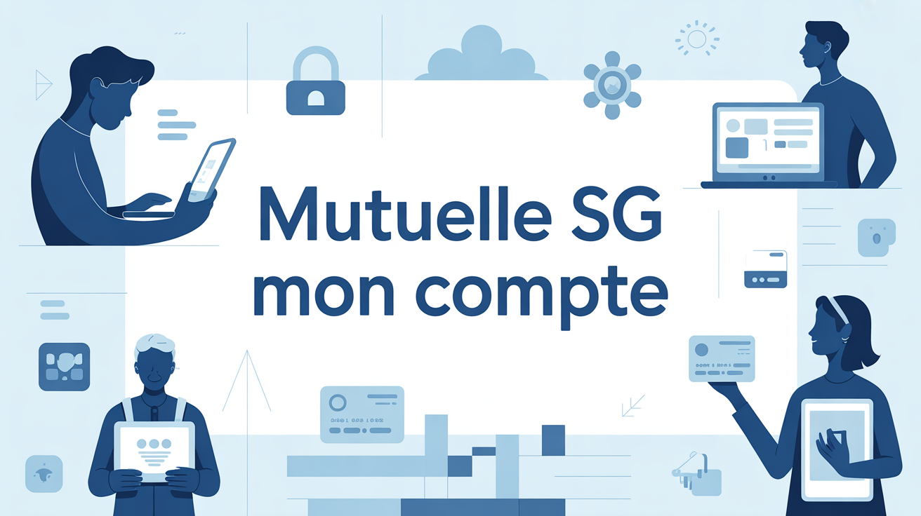 Accès espace digital Mutuelle SG sécurisé et cartes digitales