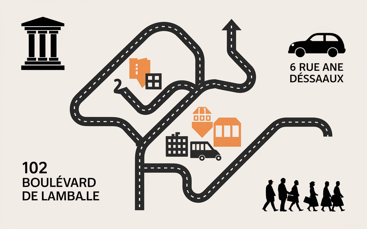 Plan ville adresses BNP Paribas Fleury-les-Aubrais