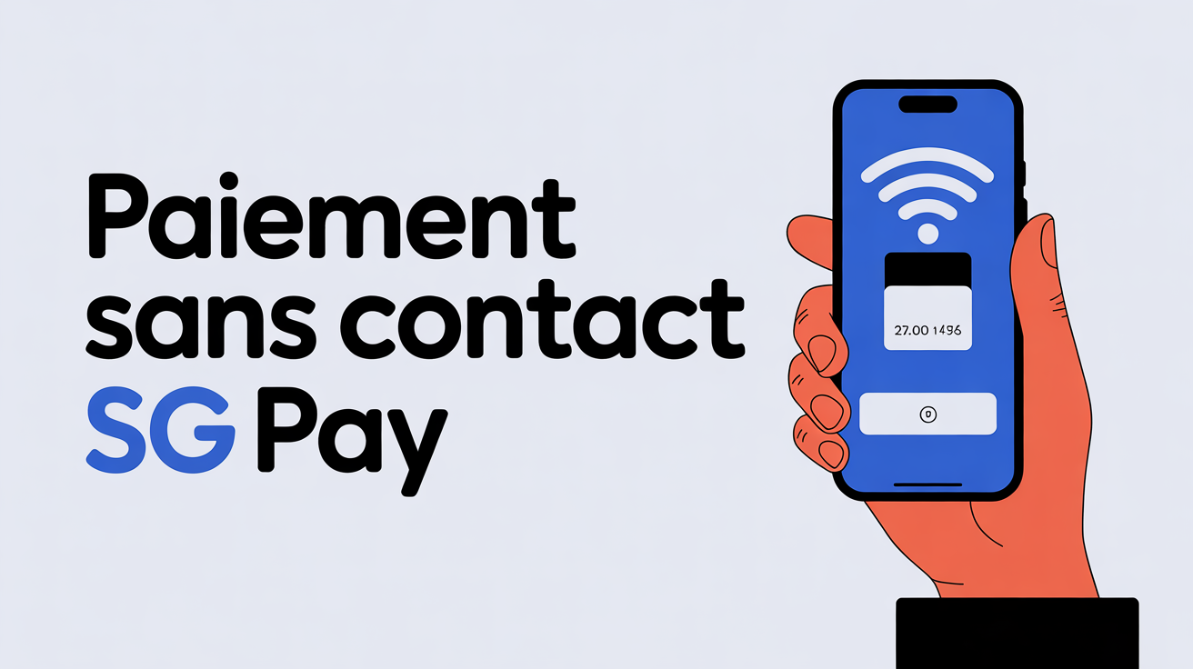 paiement sans contact SG Pay smartphone terminal