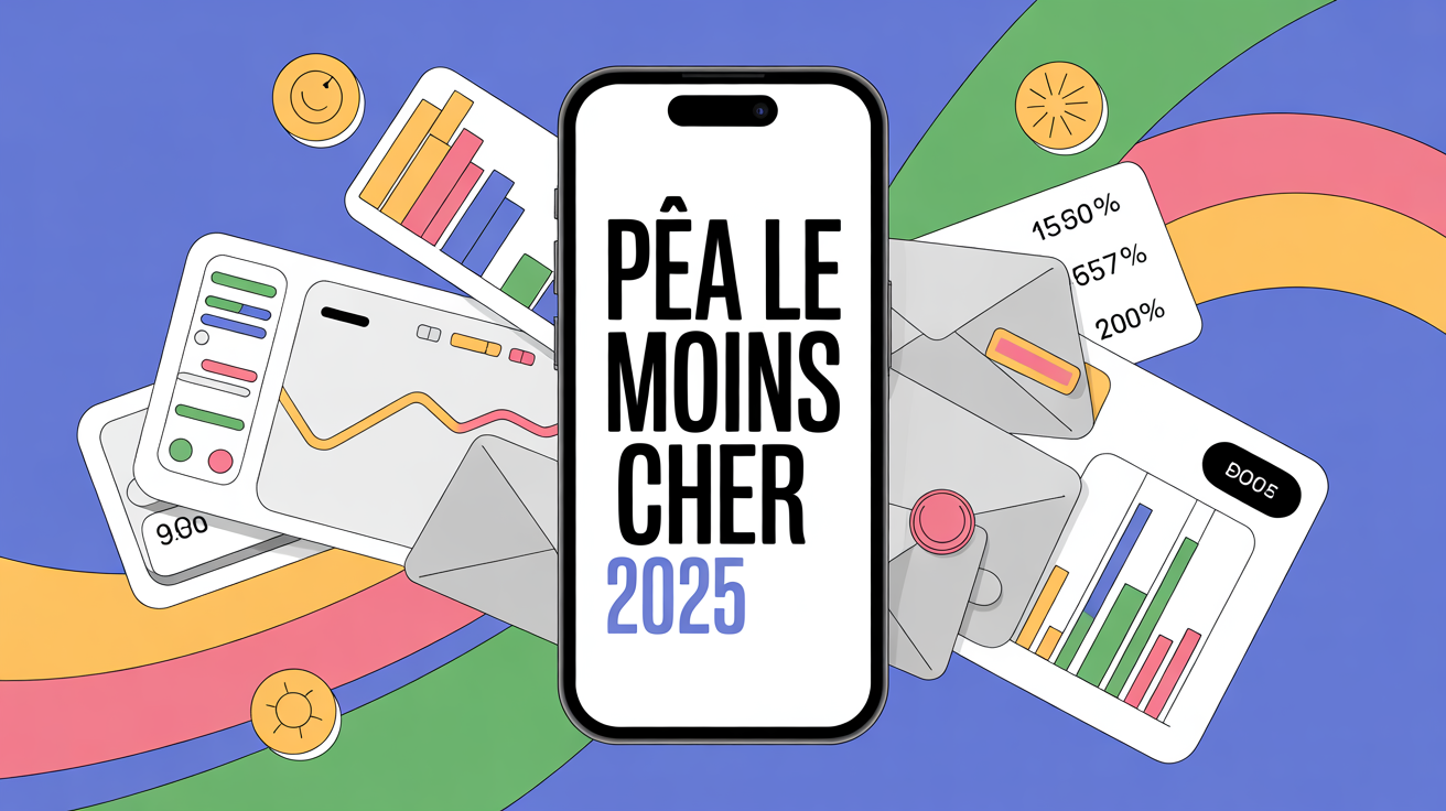 illustration smartphone graphique pean le moins cher