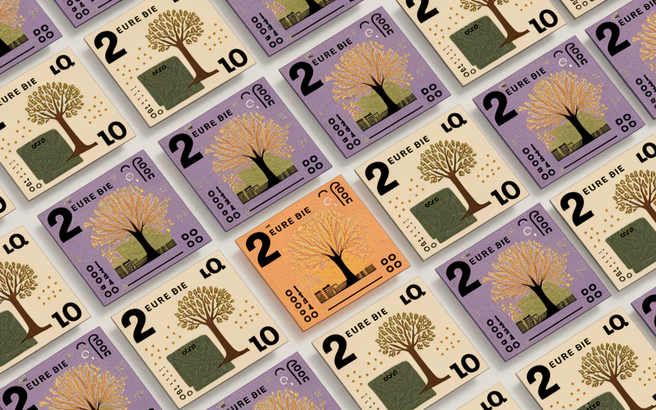 pieces 2 euros Arbre de Vie 2023 valeur UNC BU BE