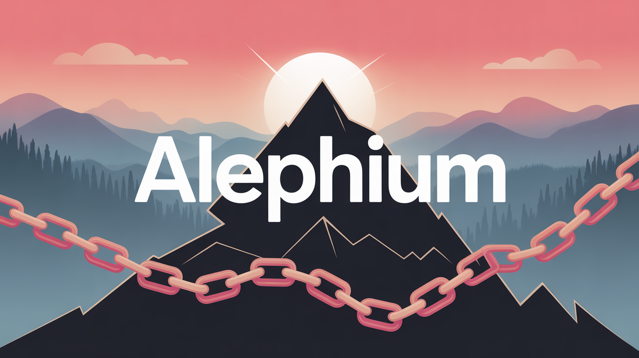 alephium blockchain suisse montagne sobriete energetique