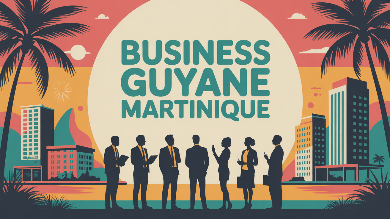 Business Guyane Martinique réunion entrepreneurs sous palmiers