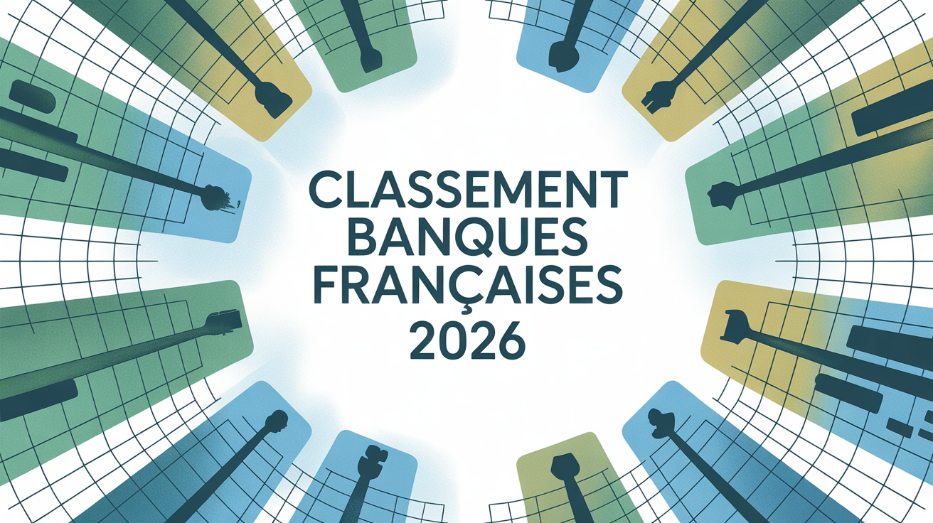 Classement banques francaises 2026 illustration moderne