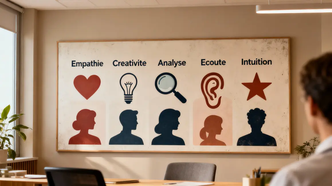 Silhouettes compétences hypersensibles professionnelles