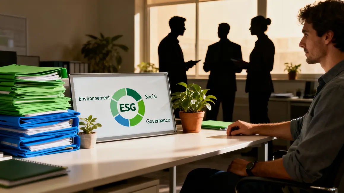 Diagramme ESG bureau conformité
