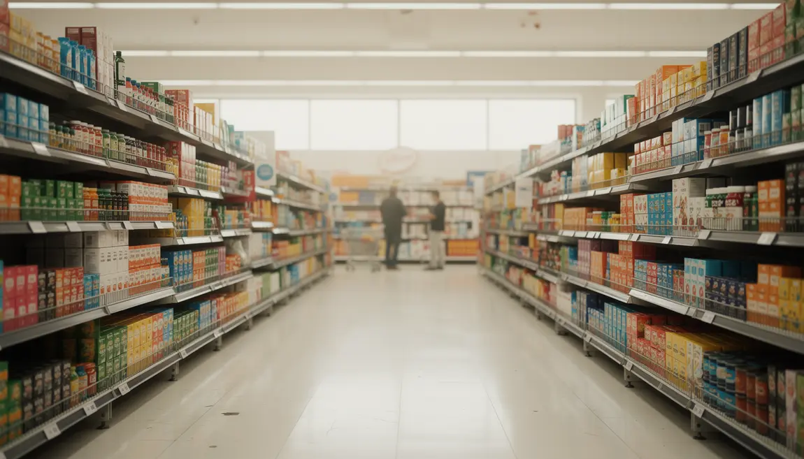 Facing rayon magasin visibilité optimisée