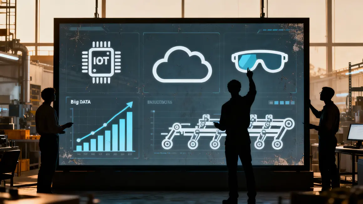 usines intelligentes iot cloud big data industrie 4.0