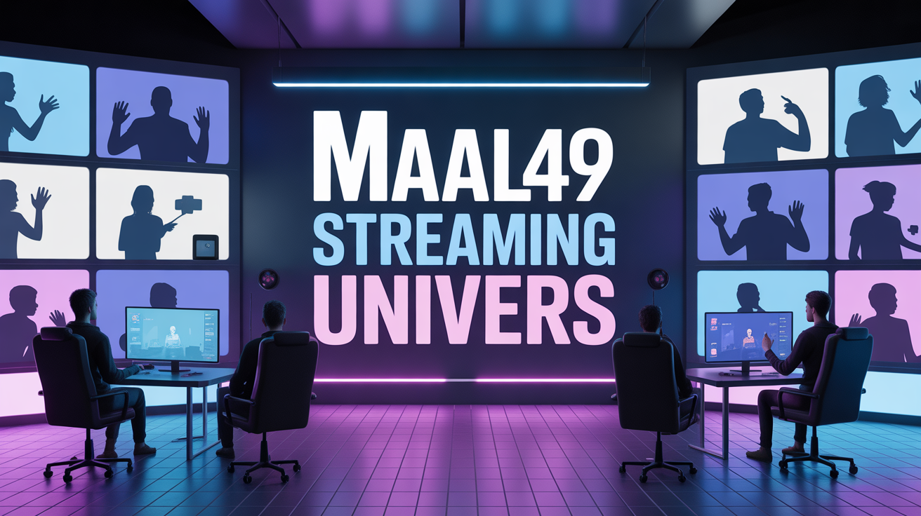 Communauté Maal49 et setup de streaming stylisé
