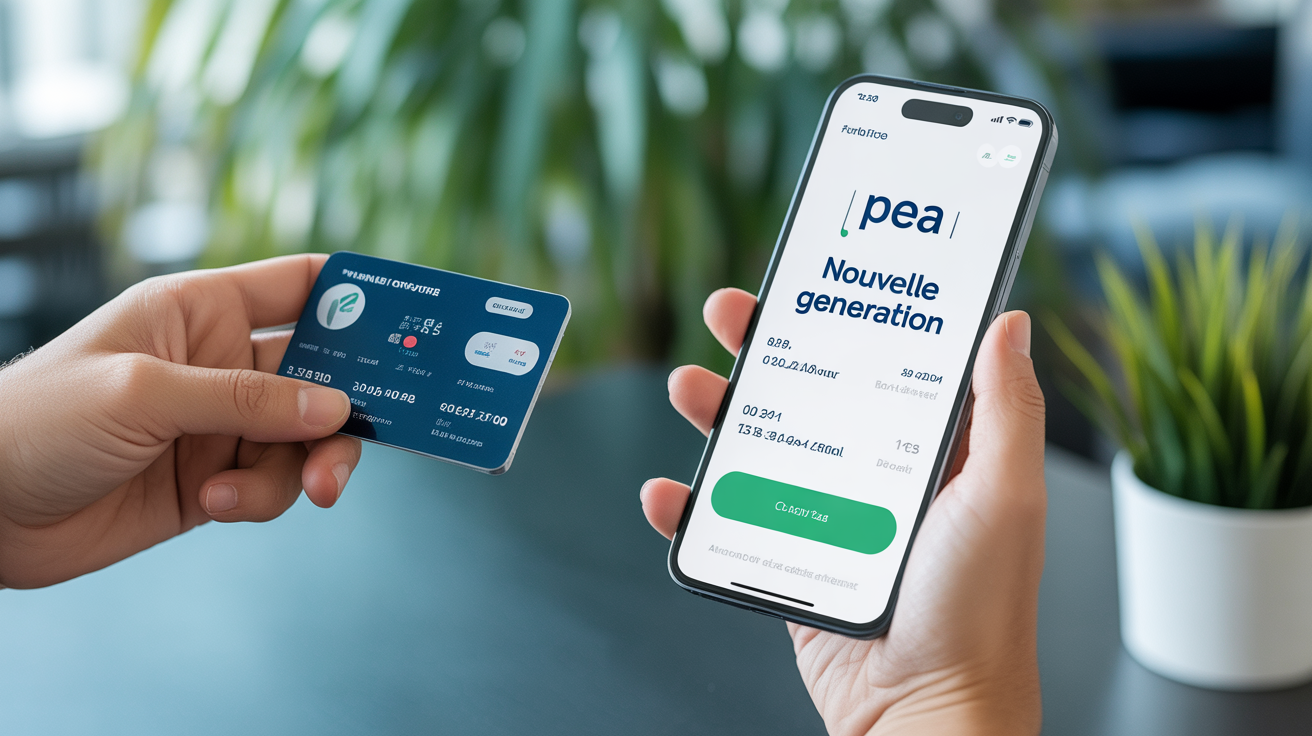 Interface mobile PEA nouvelle generation Trade Republic