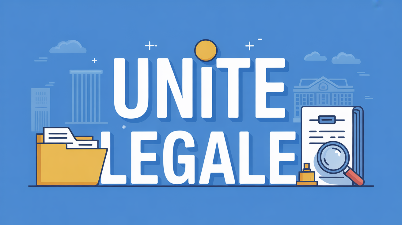 illustration fiche unite legale entreprise SIREN