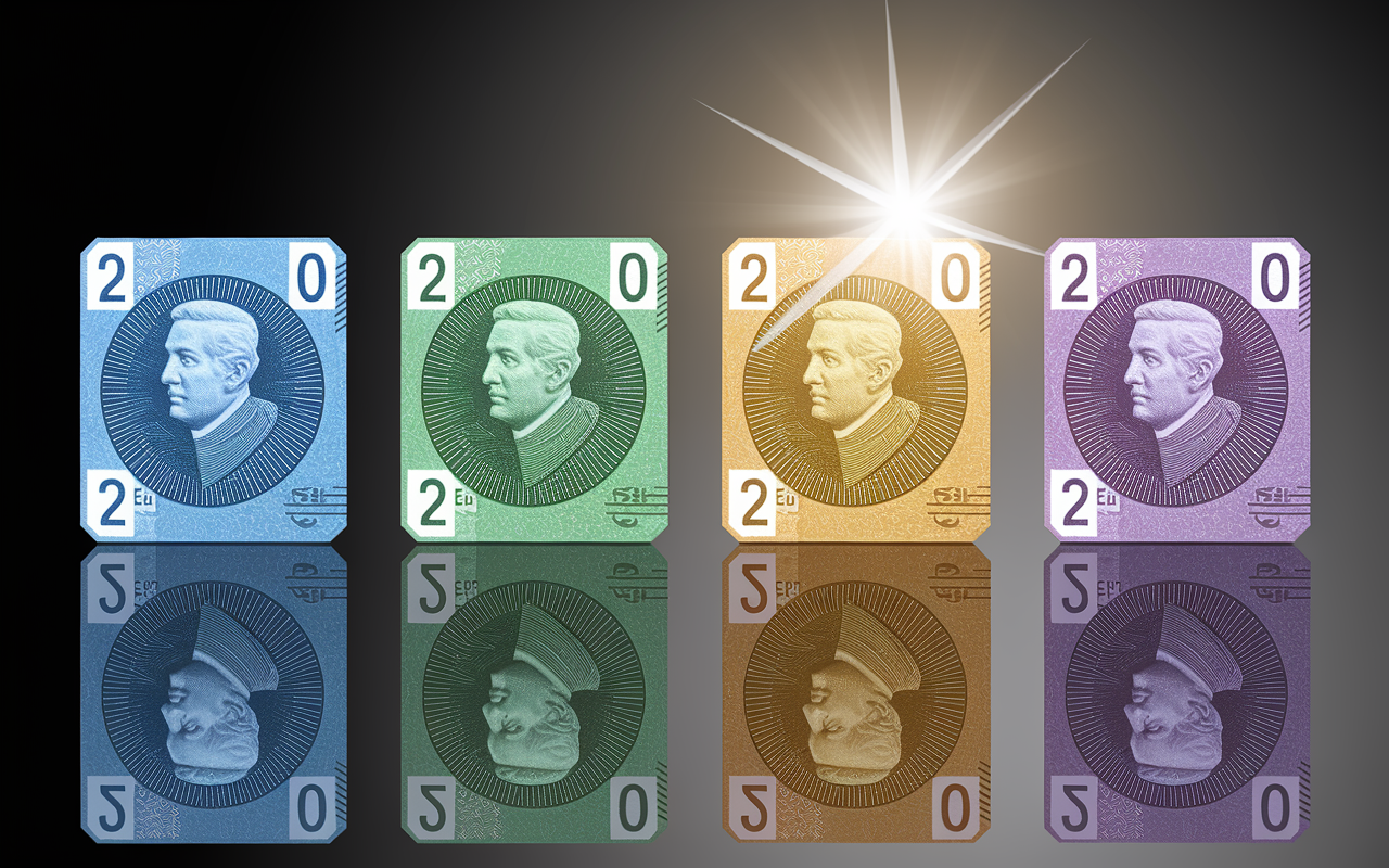 differentes versions 2 euros JO 2024