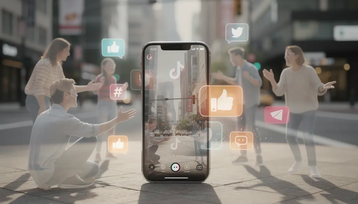 Croissance abonnés TikTok 2025 smartphone actions gratuites