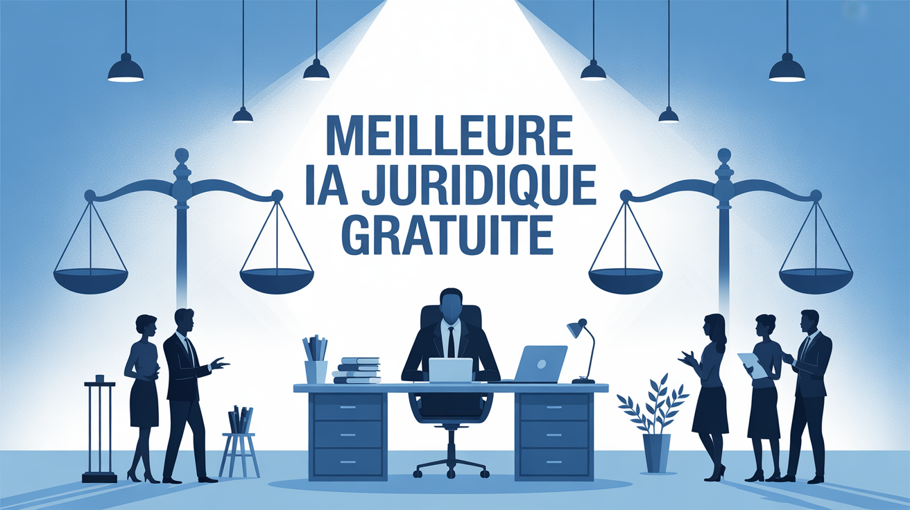 illustration ia juridique gratuit bureau moderne