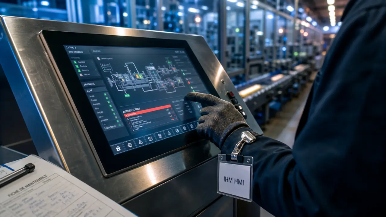 Human-machine interfaces (IHM) : contrôle, supervision et diagnostic industriel