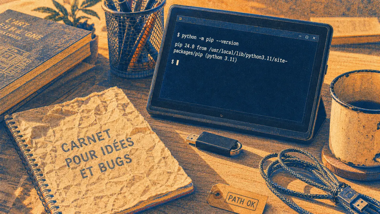 Installer pip : vérifier PATH sur Windows, macOS et Linux
