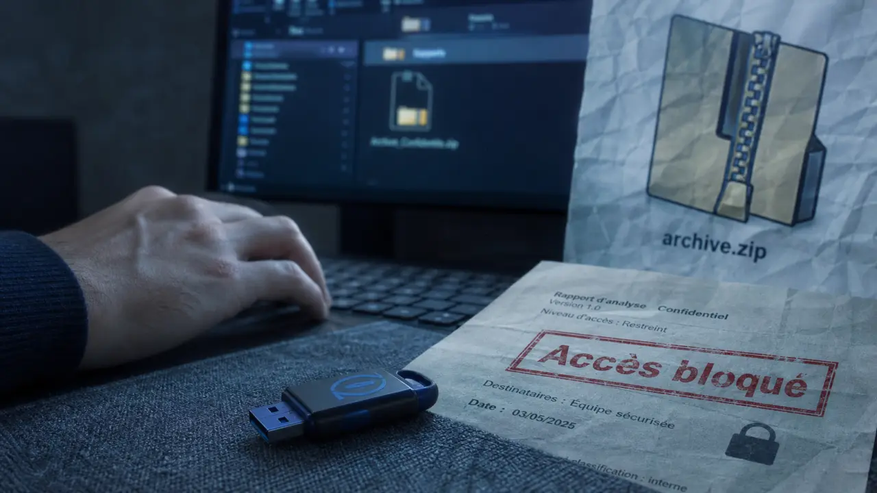 Impossible de terminer l'opération car le fichier contient un virus : accès bloqué
