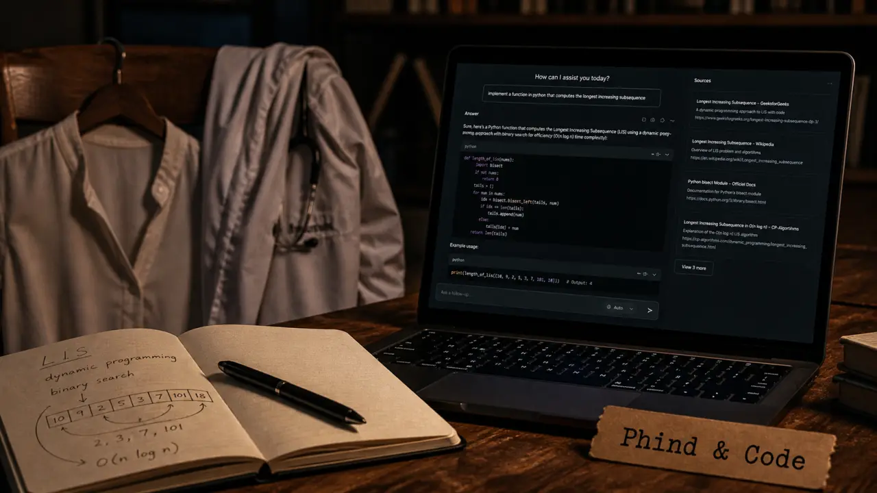 Phind : interface de recherche IA avec code et chat