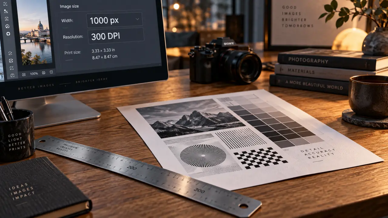 Pixel en cm : la résolution détermine la taille imprimée