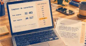 Compteur de signes : décompte caractères avec/sans espaces
